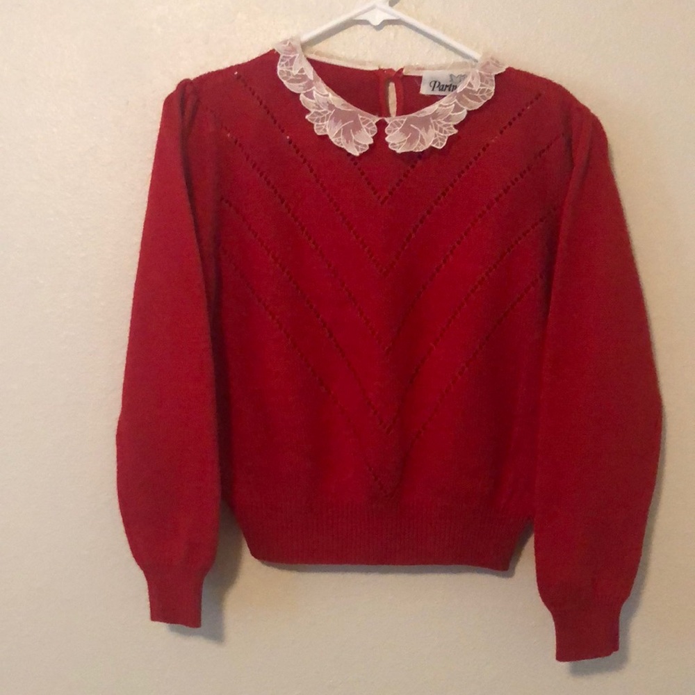 Vintage Knit Holiday Partners  Sweater